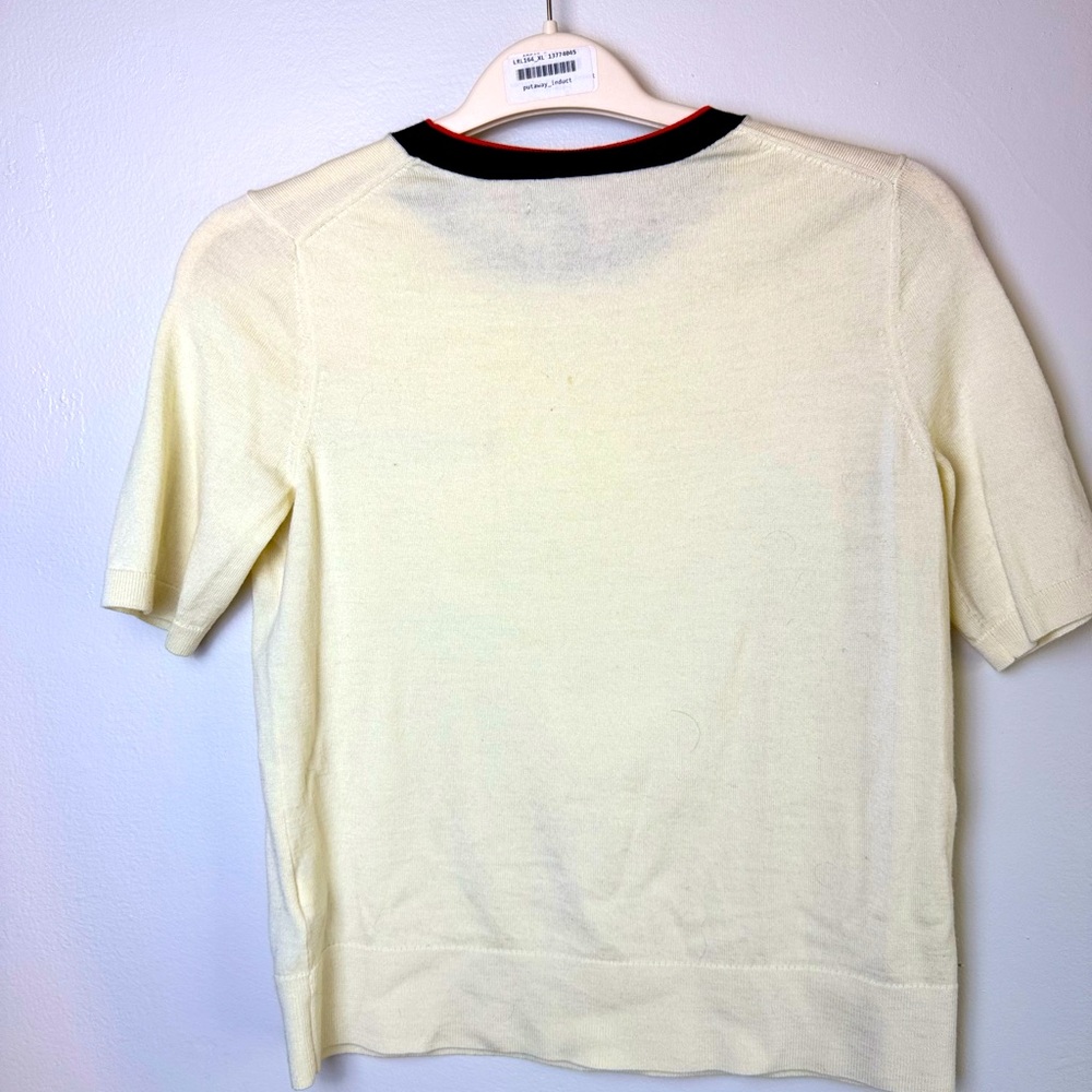 Banana Republic Cream Sweater Merino Wool - Picture 4 of 4